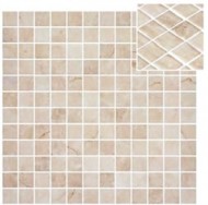 Square Ecostones "Crema Marfil Matte"